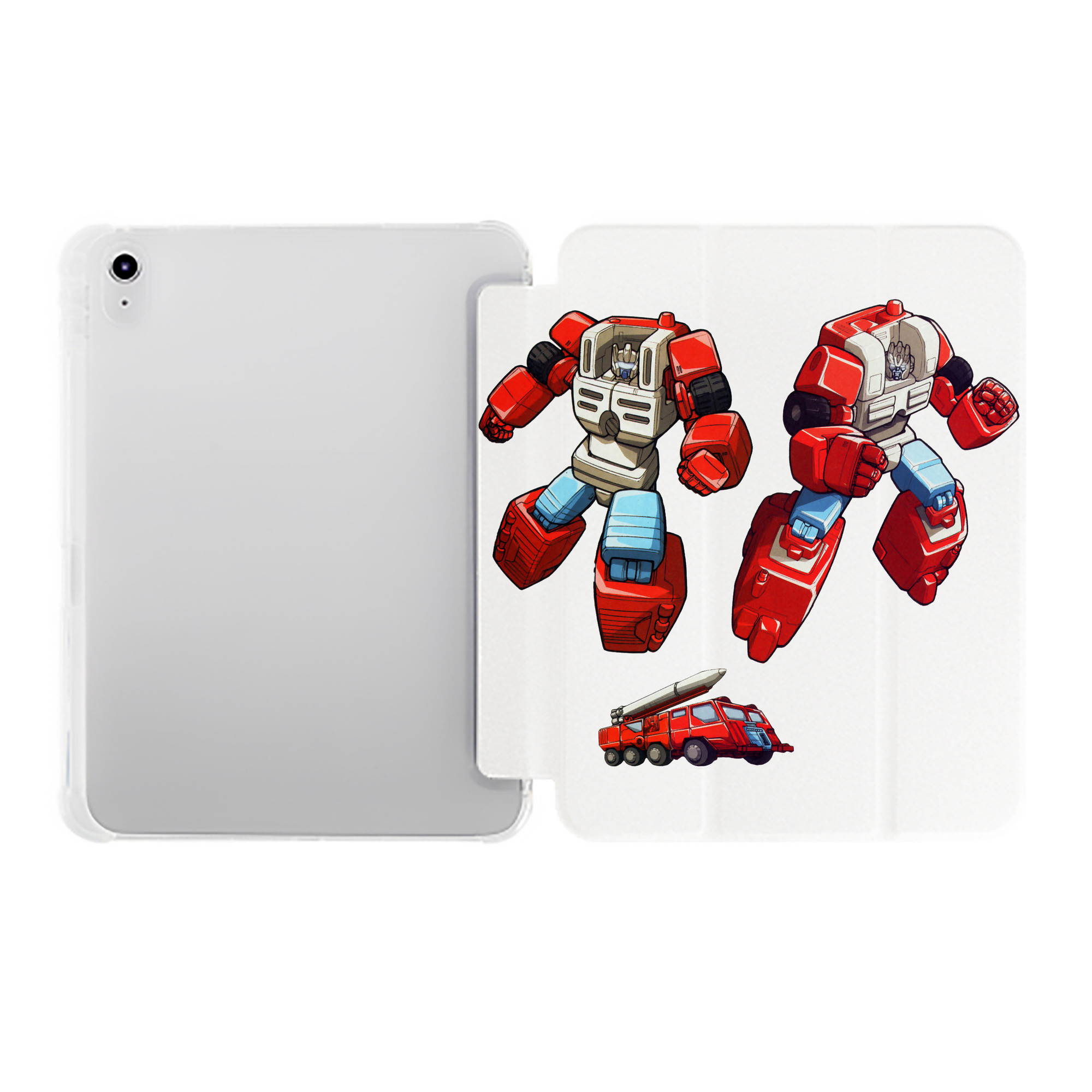 （画像用）  IPad ケース ペン収納付き 三つ折りスタンド PUレザー×シリコン 対応機種9.5/10.5/10.9インチ